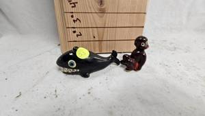 lot 53 image: Jonah and the Whale Salt and Pepper Shakers