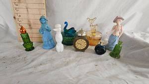 lot 68 image: Perfume Bottles and Powder Holders as Shown