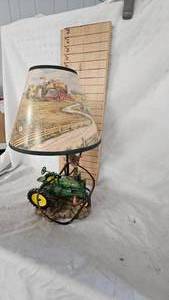 lot 24A image: John Deere Tractor Decorative Lamp(Tested and Works)