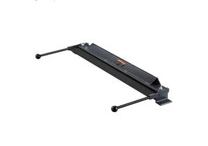 lot 37 image: VEVOR Box and Pan Brake, 36-Inch, 0-130 Degrees Sheet Metal Bending Brake, Portable Mini Metal Bender with 20 Gauge Low Carbon Steel 14 Gauge Aluminum Capacity Power Handle, for Metal (tool only)
