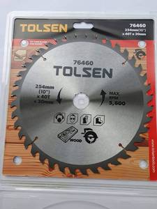 lot 64 image: Tolsen Saw Blade 254MM 10  60T c 30mm 09022510.85