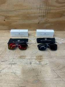 lot 80 image: Blenders Eyewear Float2o Tide Spark, Fire Wave Polarized Sunset rainbow, Polarized Smoke lot 2