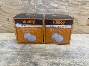 lot 99 image: 50pc Dust Mask Set, Adjust Nose Piece (0922511.9)