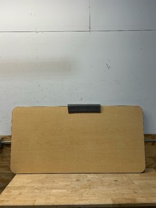 lot 140 image: Factory Direct Partners FDP 30 x 60 Rectanale Thermofused Classroom Activity Table with Chunky Toddler Leas, Adjustable (top only)