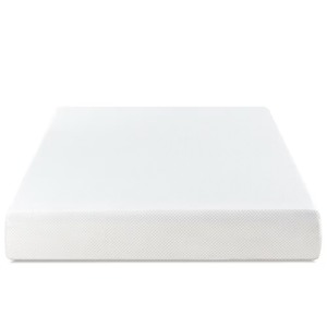 lot 13 image: Green Tea Fresca Twin Medium Smooth Top 8 Inch Memory Foam Mattress, Made in USA