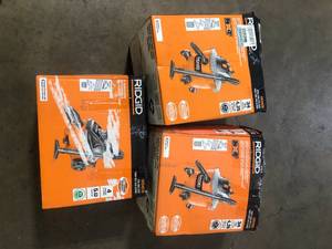 lot 1 image: Lot of Assorted Ridgid WetDry Shop Vacs Used Various Models and Conditions Customer Returns See Pictures