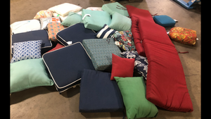 lot 31 image: Lot of Assorted Cushions Various Models and Conditions  Customer Returns See Pictures