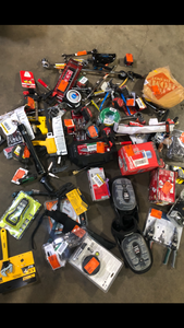 lot 44 image: Lot  of Hand Tools and Hardware Various Models and Conditions    Customer Returns See Pictures