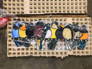 lot 59 image: Riverwood bird Window hanging  Customer Returns See Pictures