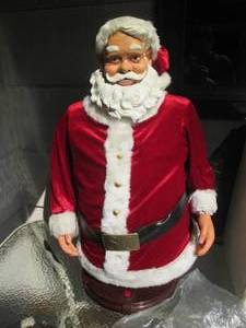 lot 78 image: 3ft Animated dancing Musical Santa ...