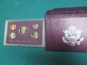 lot 307 image: 1991 United States Mint Proof Set