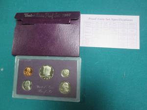 lot 315 image: 1987 United States Coin Proof Set