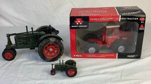 lot 66 image: Ertl Die Cast Massey Harris and Massey- Ferguson Tractors