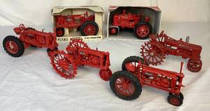lot 85 image: Collection of 116 Die Cast Farmall Tractors