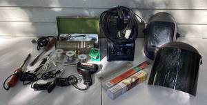 lot 175 image: Arc Welder, Solder Gun, Pens & Irons Propane Torch Collection