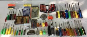 lot 185 image: Collection of Phillips Screw Drivers and Straight Pick Tools