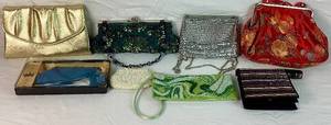 lot 207 image: Vintage and Glitzy Purse Assortment
