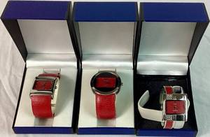 lot 256 image: Three Vintage Fahrenheit Ladies Wrist Watches