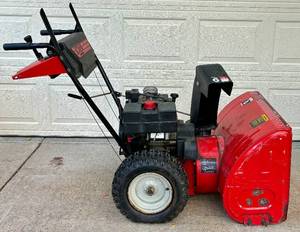 lot 10 image: MTD Yard Machines 826 Two -Stage Snow Blower with Electric Start - 26 Clearing Path - Tecumseh 8.0 HP - Snow King Winter Engineering