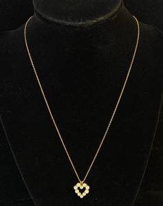 14K Gold Earrings and Necklace