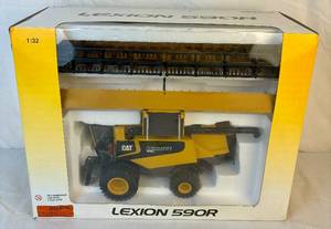 lot 170 image: CAT 132 Die Cast Lexion 590R Combine Harvester