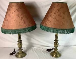 lot 288 image: Victorian Style Lamp Set