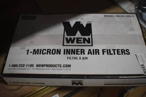 lot 54 image: WEN 90243-026-2 1-Micron Inner Air Filters, 2-Pack (for the WEN 3410 Air Filtration System)
