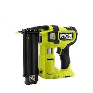 lot 10 image: RYOBI ONE HP 18V 18-Gauge Brushless Cordless AirStrike Brad Nailer (Tool Only)  Customer Returns See Pictures