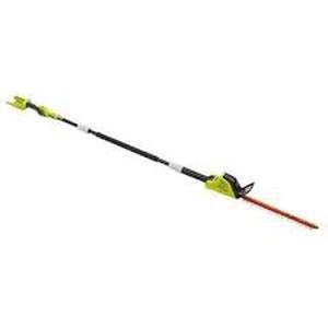 lot 31 image: RYOBI 40V 18 in. Cordless Battery Pole Hedge Trimmer (Tool-Only)   Customer Returns See Pictures