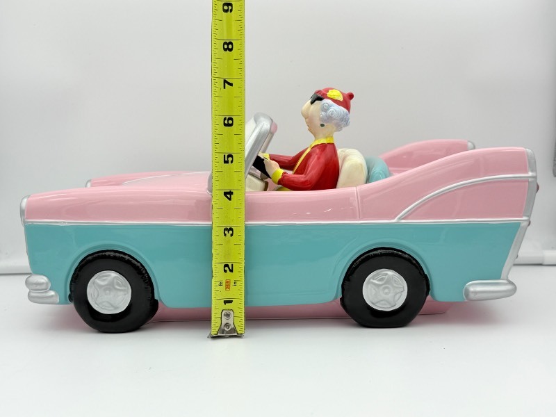 RARE VINTAGE Hallmark Shoebox Maxine & Floyd Pink Cadillac
