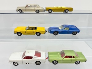 lot 65 image: Vintage 1960s70s Matchbox Lesney Diecast Cars Lot (6) - Made in England - Mustang, Cougar, Europa