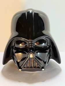 lot 51 image: Star Wars Collectible Darth Vader Helmet Ceramic Cookie Jar