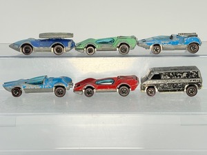 lot 16 image: &nbspRARE VINTAGE HOT WHEELS REDLINE COLLECTION (6 CARS) - 1960s1970s Mattel Era