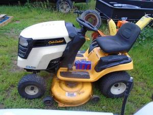 lot 100 image: Cub Cadet 78 deck with 23hp Kohler Twin. Good running. Tested & works. As shown.