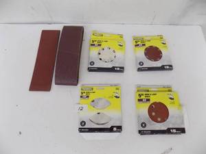 lot 12 image: Lot of Sand Paper