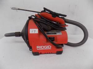 lot 17 image: Ridgid Drain Cleaner