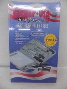 6 pc Fish Fillet Set   NEW  Camp USA Meyerco USA