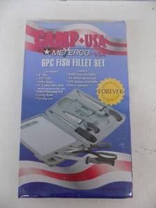 lot 28 image: 6 pc Fish Fillet Set   NEW  Camp USA Meyerco USA