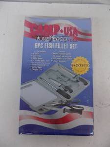 lot 29 image: 6 pc Fish Fillet Set   NEW  Camp USA Meyerco USA