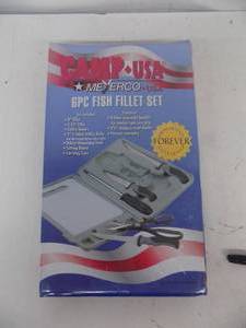 lot 30 image: 6 pc Fish Fillet Set   NEW  Camp USA Meyerco USA