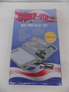 lot 37 image: 6 pc Fish Fillet Set   NEW  Camp USA Meyerco USA