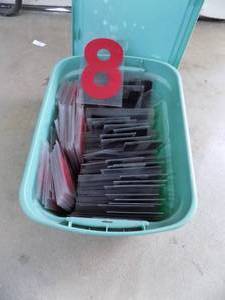 lot 61 image: Large Lot of plastic outside sign letters, 9 Tall
