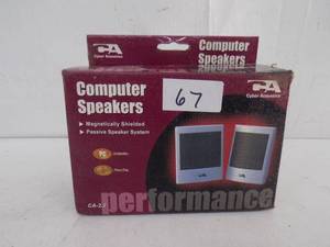 lot 67 image: Computer Speakers Performance CA-2.2