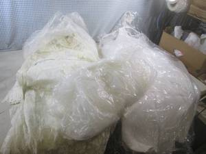 lot 47 image: (CS) 2 Wedding Dresses and Very Lon...