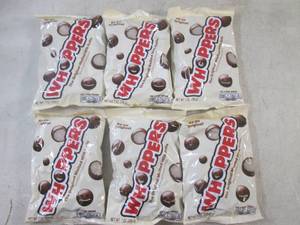lot 120 image: (B-1) 6 Bags of Whoppers Malted Mil...