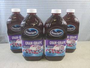 lot 146 image: (B-4) 4 Bottles of Ocean Spray Cran...