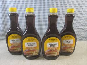 lot 169 image: (B-2) 4 Bottles of Pancake Syrup Bu...