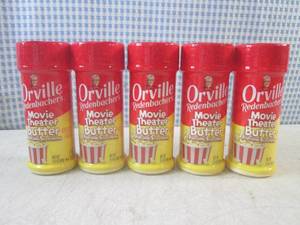 lot 170 image: (B-3) 5 Orville Redenbachers Movie...