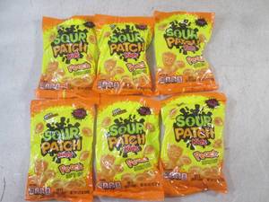 lot 177 image: (B-3) 6 Bags of Peach Sour Patch Ki...
