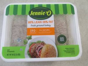 lot 186 image: (FRZ) 3 Pounds Frozen Jennie-O Grou...